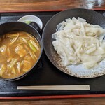 田沼屋 - カレーつけめん（ひもかわ）