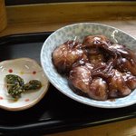 関の茶屋 - 箸休め付きです。