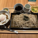 Soba Mae Suigen - 鴨のキーマカレーとお蕎麦のセット