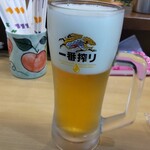 Nomidokoro Komachi - まずは生ビールで乾杯  (おいしいとこだけ絞ったビール)