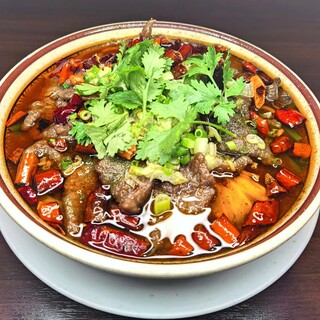 四川料理★水煮牛肉・水煮魚・酸菜魚！癖になること間違いなし！