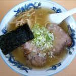 塩ラーメンのアップ