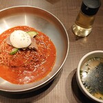 Sumibi Yakiniku Korean KollaBo Ponteporuta Senju Ten - ビビン冷麺1,078円