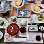 Awara Onsen Grand Hotel - 料理全体