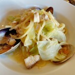 Il Sole e la Luna - 【パスタランチ　1400円】白身魚とアサリのオイルソースパスタ