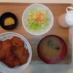 Tonkatsu Taro Bun Ten - ランチセット（並盛）