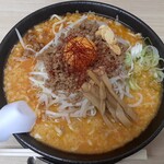 Koumen - 特製スタミナラーメン 大盛(920円也) 土曜は大盛サービスディ！