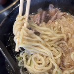 そば焼肉ふくろう - 麺