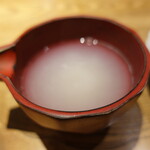 しんとみ - 蕎麦湯