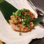 Seafood Izakaya Hanano Mai Higashikogoe Kimae Ten - 漁師のまぐろなめろう