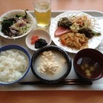 はなもみ - 朝ご飯、マイブームは『ゆし豆腐』に沖縄そばのスープを掛けて食べること‼