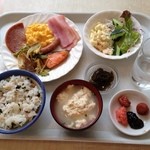 はなもみ - ホテル3回目の朝ご飯。
ちょい飽きたかな？