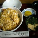 ヨーロッパ軒 - 玉子かけカツ丼 \900