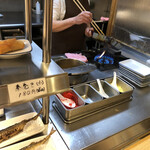 遠州掛川食堂 - 玉子焼き　入り口で焼いてくれる！