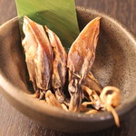 Sanchoku Seafood to Zenkoku Yuiitsu Agetate Tochio Age Ageya - 炙りホタルイカ