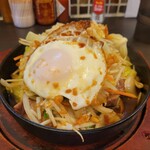 Shokudo Savvy's - トンテキ定食+目玉焼き