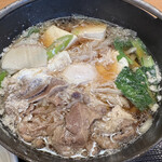 味の民芸 - 肉すきうどん