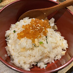 Echigoya Genpaku Sohonzan - サーモンとイクラの混ぜご飯