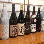 米くら - 焼酎、日本酒も幅広く取りそろえております。