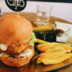 Ginza Fish Burger NAGOMI - 鰤の照り焼きバーガー+わさびタルタル