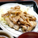 宇宙軒食堂 - とんバラ定食750円