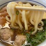 Naka U Sapporo Shiroishi Hondori Ten - 麺のアップ