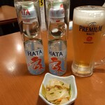 寿司居酒屋 や台ずし - 生ビール、ラムネ