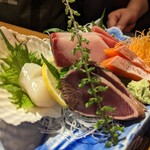 Ika no Sumi Shiaru Yokohama Anekkusu Ten - 刺身ランチの刺身