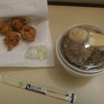 Yakitori Nishida Ba Higashikurume Ten - 牛すじ煮込丼＋鶏の唐揚げ*4