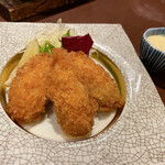 郷土料理かどや - カキフライ