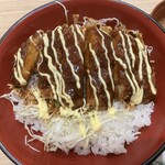 Meshi Dokoro Koshu Tei - 221222木　山梨　めし処 甲州亭　味噌かつ丼大盛Ver2