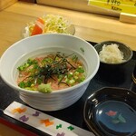 Shokushu Dokoro Nishiki - ネギトロ丼（ごはん少なめ）700円