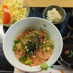 Shokushu Dokoro Nishiki - ネギトロ丼（ごはん少なめ）700円