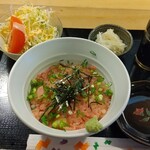 Shokushu Dokoro Nishiki - ネギトロ丼（ごはん少なめ）700円