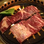 焼肉 ポプラ - 切らないと乗りません…(^_^