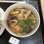 Musashino Udon Chururi Bibamoru Warabi Nishikicho Ten - 肉茄子うどん