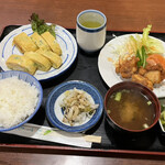 Asahi Shokujidokoro - だし巻き定食７００円　ごはん少なめ