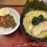 Rice to Ramen Tachikawa Ya Isesaki Ten - ハーフマシライスセット