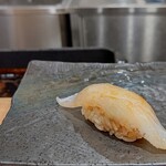 Sushi to Sake Yukyu - ちょい呑みセット1650円  三河のホウカイボウ