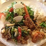 自然食堂こひつじやbyハレルヤカフェ - 玄米サラダプレート