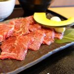 Yakiniku Yamato Hikarigaoka Ima Ten - 牛カルビ定食　100ｇ　1,250円