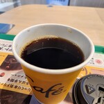 McDonald's Shinkotoni Ten - 新ブレミアムローストコーヒーM(クーポン150円)です。