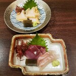 和洋心菜 柾風 - つぶ貝のお造り　1210円