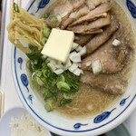 Manryo Riki Ishi Hamaotsu Ten - 味噌ラーメン　850円（ランチサービスでチャーシュー無料