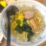 みやじま - 塩半ラーメン 200円 激ウマ