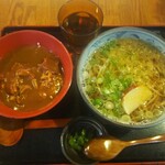 Juuwari Soba Dokoro MARU - そばセット880円