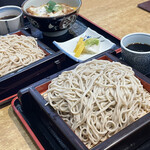 つか本そば店 - 料理写真:常陸秋蕎麦 もりそば 810円 ＋麺大盛り190円