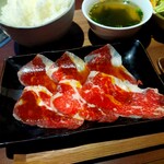 Yakiniku Raku - 焼きしゃぶ定食