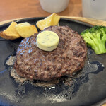 Steak no Don Higashiyamato Chuo Ten - 牛タンハンバーグ