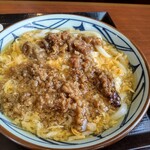 Marugame Seimen Toyama Gofuku Ten - 肉がさね玉子あんかけうどん